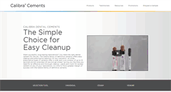 Desktop Screenshot of calibracement.com